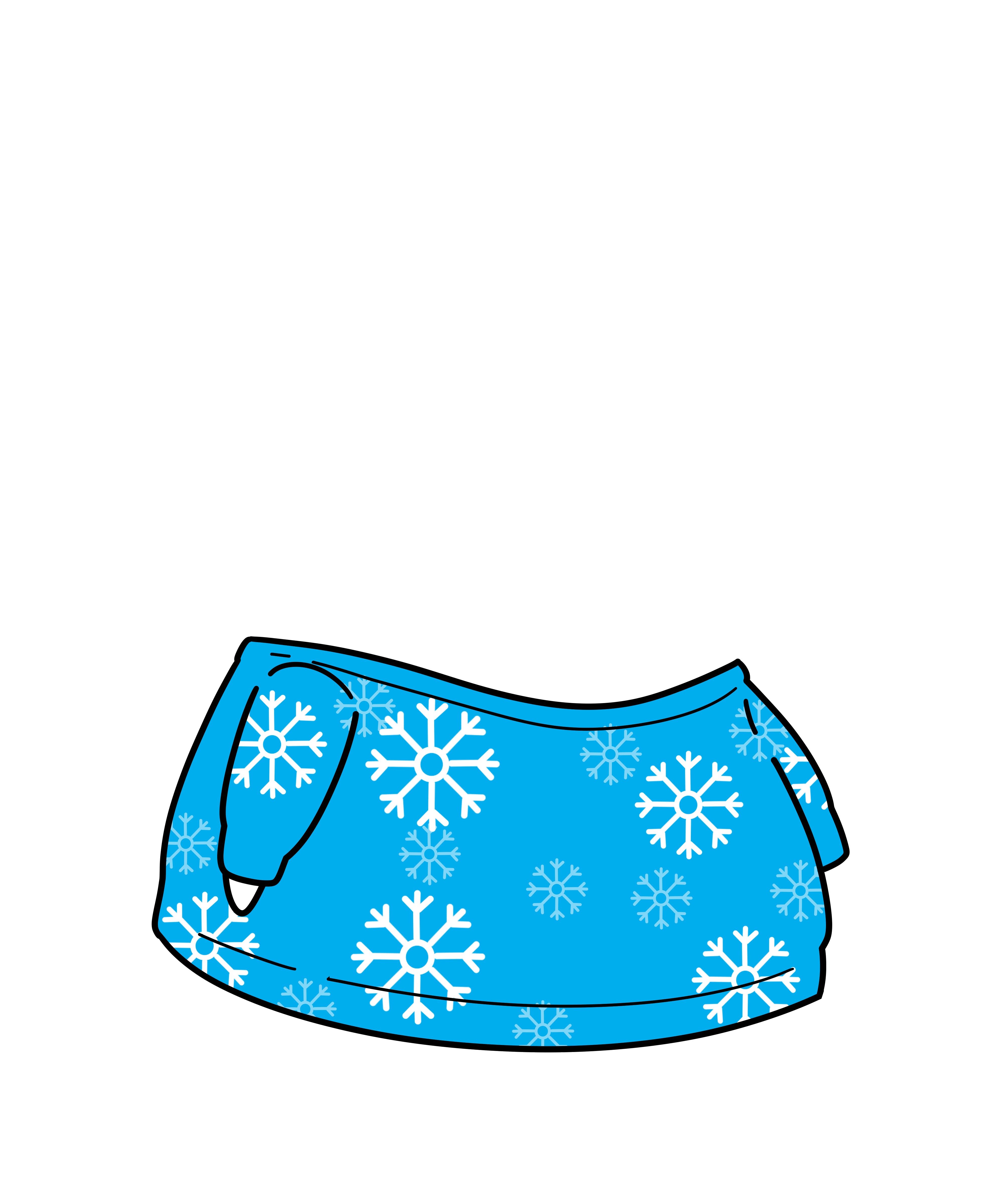 Christmas Sweater Blue